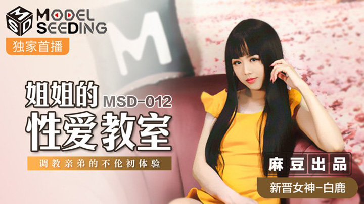 姐姐的性愛教室-調教親弟的不倫初體驗-MSD-012